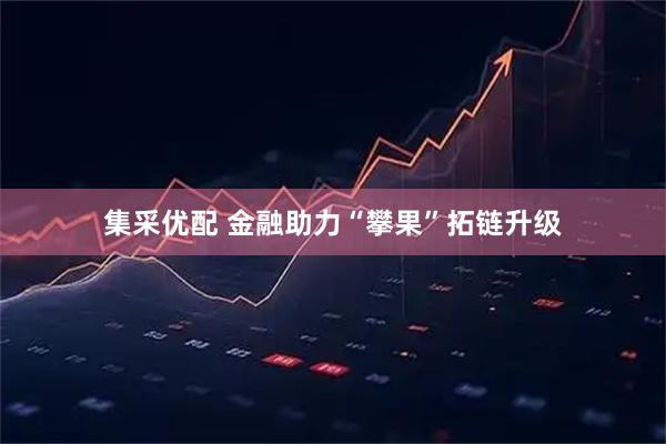 集采优配 金融助力“攀果”拓链升级