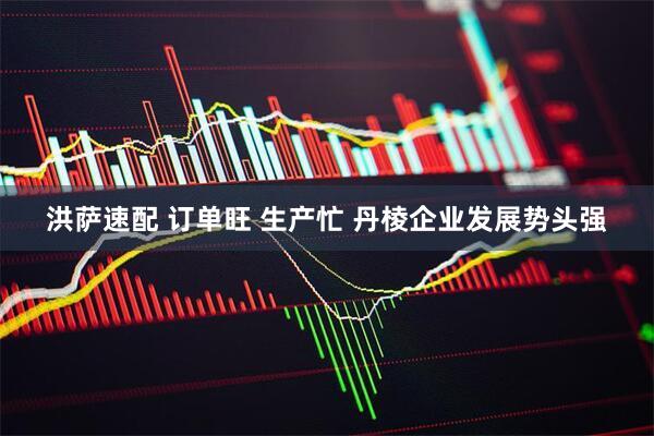 洪萨速配 订单旺 生产忙 丹棱企业发展势头强